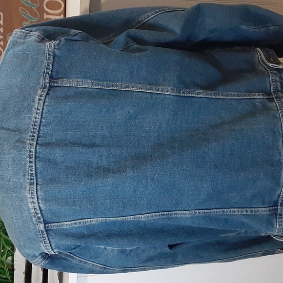 Boom Boom Denim Jean Jacket Distressed - Picture 4 of 6